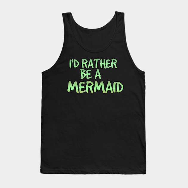 Mermaid t-shirt designs Tank Top by Coreoceanart